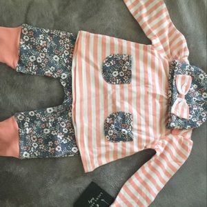 Matching pant w long sleeve set